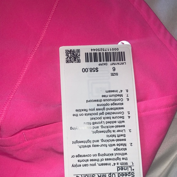 Lululemon speed up shorts - Picture 4 of 4